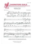 Jubilate Deo by Bedford Michael for Unison