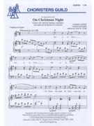 On Christmas Night by - Lindh Jody W - for Unison