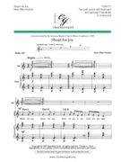 Shout for Joy by for 2-Part