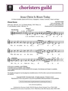 Jesus Christ Is Risen Today by - Moklebust Cathy - for SATB (Satb)
