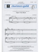 Open Your Heart by Marshall Jane for SATB
