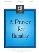 Prayer For Humility by Patterson Mark for Unison