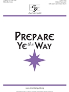 Prepare Ye the Way by Burrows Mark for Accompaniment CD
