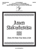 Amen Siakudumisa by Molefe S C - Moklebust Cathy - for Full Score