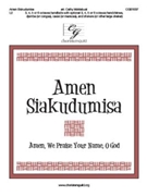 Amen Siakudumisa by Molefe S C - Moklebust Cathy - for Handbells 3-6 Octave
