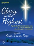 Glory in the Highest by Various - Page Anna Laura - for 12-16 Bells (Repr Advent/Xmas)
