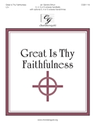 Great Is Thy Faithfulness by Runyan William - Eithun Sandra - for Handbells 3-6 Octave