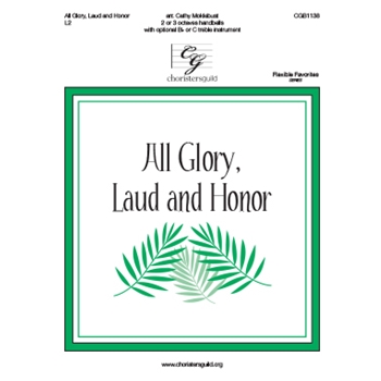 All Glory Laud and Honor by Teschner Melchior - Moklebust Cathy - for Handbells 2-3 Octave