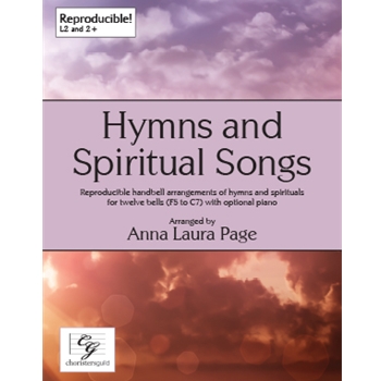 Hymns and Spiritual Songs by Various - Page Anna Laura - for 12 Bells and Piano (Reproducible)
