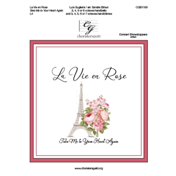 La Vie en Rose by Gugliemi Luis - Eithun Sandra - Edith Piaf for Handbells 3-7 Octave