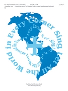 Let All The World In Every Corner Sing by - Lindh - for Handbells Part