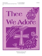 Thee We Adore by for Handbells 2 Octave