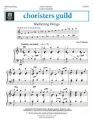 Sheltering Wings by Edwards Dan R for Handbells 3 Octave