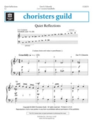 Quiet Reflections by for Handbells 2-3 Octave