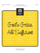 God's Grace All Sufficient by - Tucker Margaret - for Handbells
