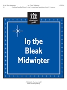 In The Bleak Midwinter by - Moklebust Cathy - for Handbells 3-5 Octave