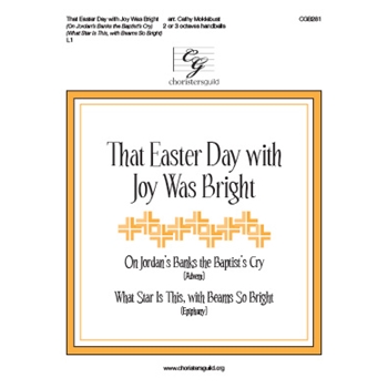 That Easter Day With Joy Was Bright by - Moklebust Cathy - for Handbells