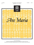 Ave Maria by - Moklebust Cathy - for Handbells 5 Octave (Oct 5-7)