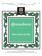 Greensleeves (What Child Is This) by - Moklebust Cathy - for Handbells 3-5 Octave