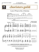 Lord I Want To Be A Christian by - Waldrop Tammy - for Handbells 2-4 Octave