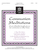 Communion Meditations by - Tucker Margaret - for Handbells