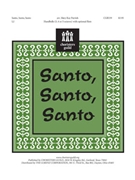 Santo Santo Santo by - Parrish Mary Kay - for Handbells 3-5 Octave