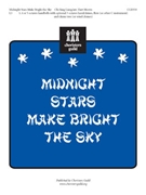 Midnight Stars Make Bright The Sky by Liang Chi-fang - Morris Hart - for Handbells 3-5 Octave