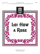 Lo How A Rose by - Dobrinski Cynthia - for Handbells 3-5 Octave