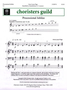 Processional Jubilee by Page Anna Laura for Handbells 2-3 Octave