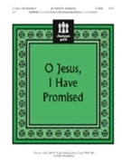 O Jesus I Have Promised by - Stephenson Valerie - for Handbells 3-6 Octave