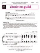 Joyful Joyful by Beethoven Ludwig van - Stephenson Valerie - for Handbells 2-3 Octave
