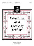 Variations On A Theme By Brahms by Brahms Johannes - Helman Michael - for Handbells 3-5 Octave
