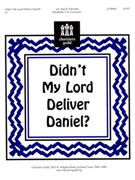 Didn't My Lord Deliver Daniel by - Edwards Dan R - for Handbells