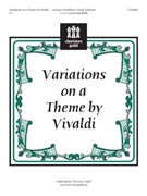 Variations On A Theme By Vivaldi by Vivaldi Antonio Lucio - Edwards Dan R - for Handbells 3-5 Octave
