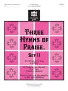 3 Hymns Of Praise Set Ii by Ingram Bill for Handbells