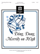 Ding Dong Merrily On High by - Gramann Fred - for Handbells 3-5 Octave