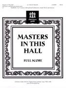 Masters In This Hall by - Edwards Dan R - for Full Score