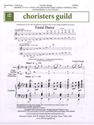 Festal Dance by Waugh Timothy H for Organ Score