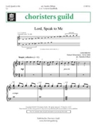 Lord Speak To Me by Schumann Robert - Eithun Sandra - for Handbells