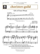 Gift Of Finest Wheat by - Tucker Sondra - for Handbells 2-3 Octave