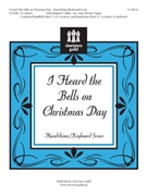 I Heard The Bells On Christmas Day by - Organ Anne Krentz - for Handchimes 2-3 Octave