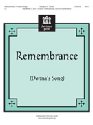Remembrance (Donna's Song) by - Tucker Margaret - for Handbells