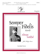 Semper Fidelis by Sousa John Philip - Mizell Carol Lynn - for Handbells 5-7 Octave