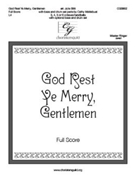 God Rest Ye Merry Gentlemen by - Stitt Julie - for Full Score