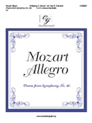 Mozart Allegro by Mozart Wolfgang Amadeus - Edwards Dan R - for Handbells 3-5 Octave