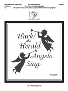 Hark The Herald Angels Sing by - Moklebust Cathy - for Full Score