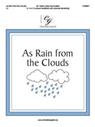 As Rain from the Clouds by Spilman Jonathan - Buckwalter Karen - for Handbells 3-5 Octave