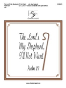 Lord's My Shepherd I'll Not Want - Psalm 23 by Bain James L M - Guebert Alex - for Handbells 3-7 Octave