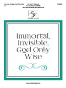 Immortal Invisible by Roberts John - Edwards Dan R - for Handbells 2-3 Octave