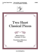 Two Short Classical Pieces by Gluck and Bohm - Burroughs Bob - for Handbells 2-3 Octave